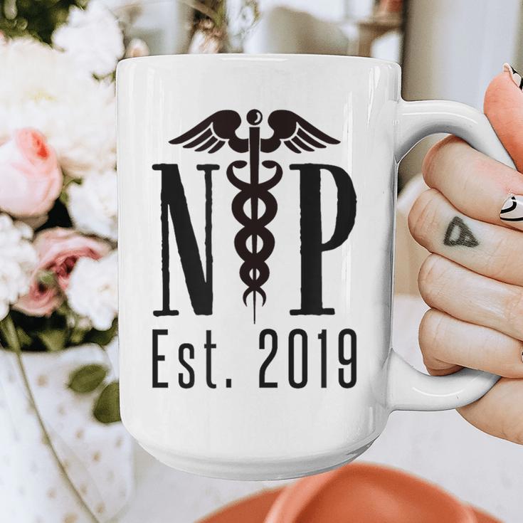 Nurse Practitioner Graduation NP Est 2019 Shirt Graphic Print Coffee Mug