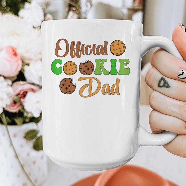 Official Cookie Dad Scout For Girls Cookie Dealer Graphic Print Coffee Mug