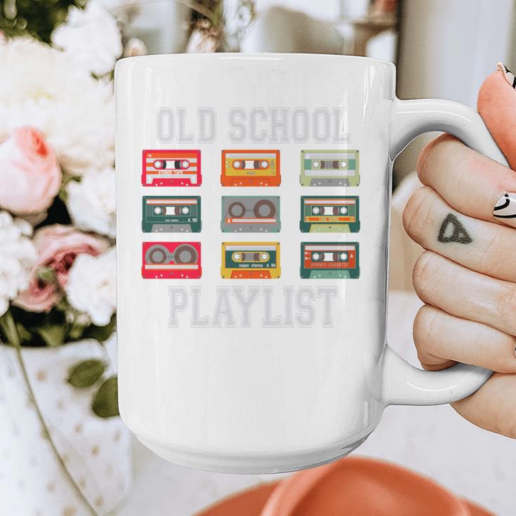 Old School Playlist Nostalgia Vibes Cassette Graphic Print Coffee Mug Old School Playlist Nostalgia Vibes Cassette Graphic Print Coffee Mug