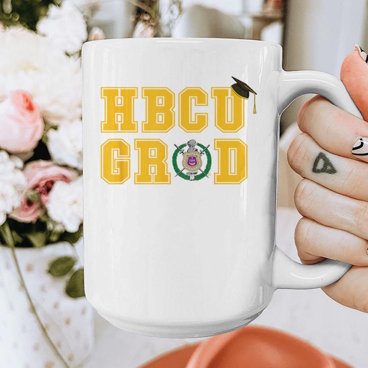 Omega Psi Phi Fraternity Paraphernalia HBCU Graduation Graphic Print Coffee Mug