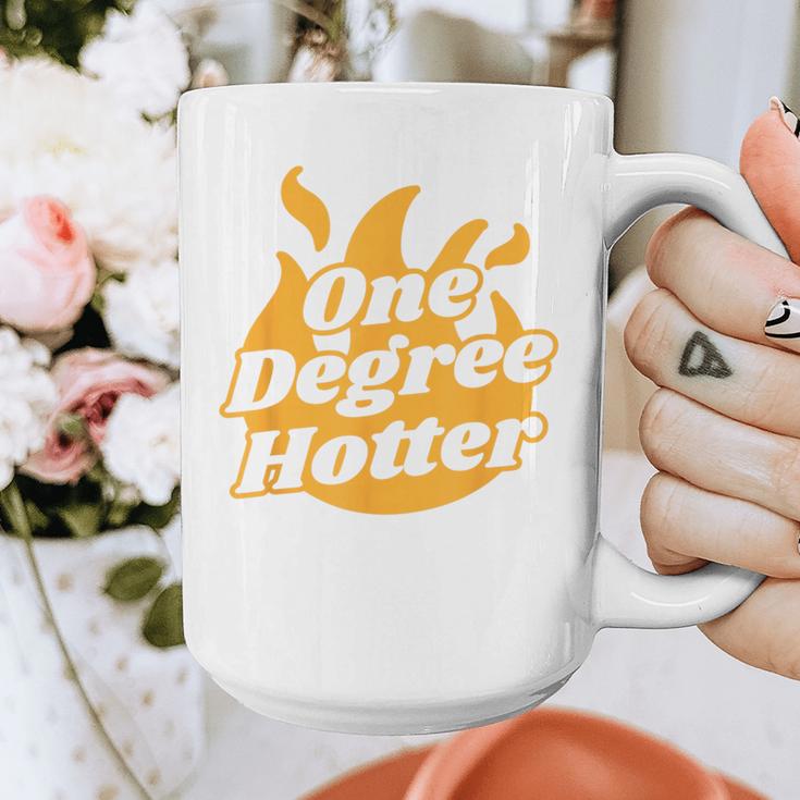 One Degree Hotter Graduation Ceremony Celebration Graphic Print Coffee Mug