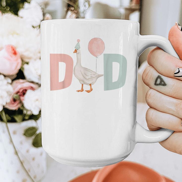 One Silly Goose Dad 1st First Birthday Family Matching Party Graphic Print Coffee Mug One Silly Goose Dad 1st First Birthday Family Matching Party Graphic Print Coffee Mug