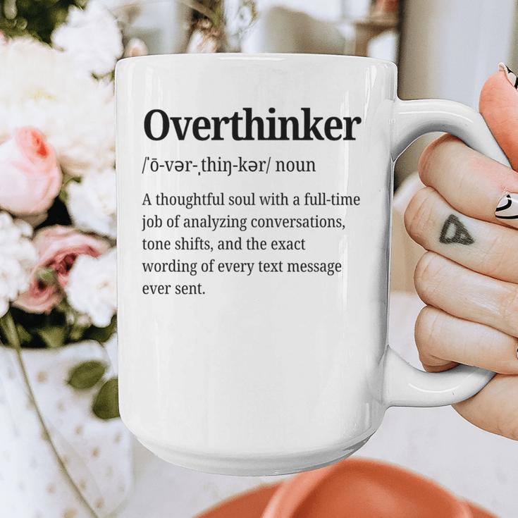 Overthinker Definition Anxiety Introvert Personality Premium Tri-Blend Graphic Print Coffee Mug Overthinker Definition Anxiety Introvert Personality Premium Tri-Blend Graphic Print Coffee Mug