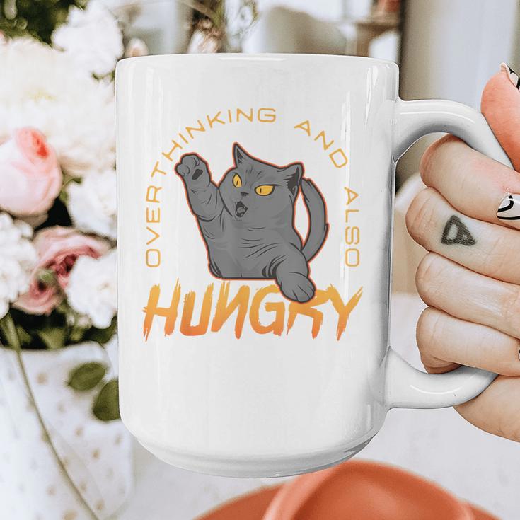 Overthinking And Also Hungry Introverted Overthinker Graphic Print Coffee Mug Overthinking And Also Hungry Introverted Overthinker Graphic Print Coffee Mug