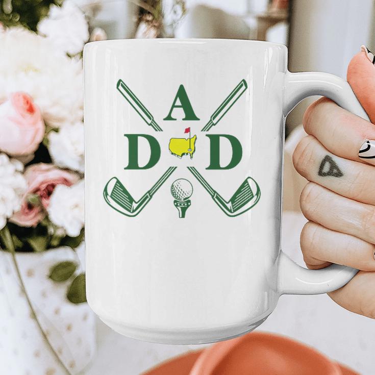 Par Dad Golf Matching Golfing Quote Party Pocket Graphic Print Coffee Mug