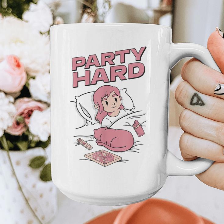 Party Hard Comfortable Stay At Home Introvert Graphic Print Coffee Mug Party Hard Comfortable Stay At Home Introvert Graphic Print Coffee Mug