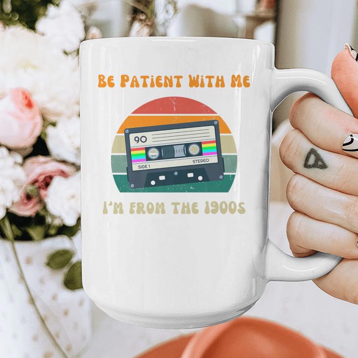 Be Patient With Me I'm From The 1900s Birthday Premium Graphic Print Coffee Mug