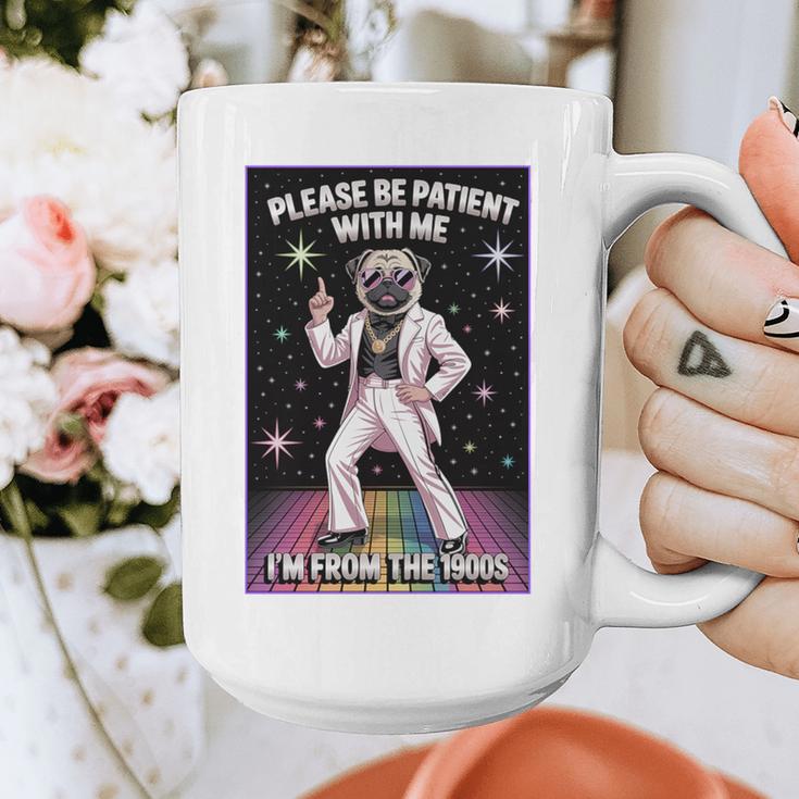 Be Patient With Me I'm From The 1900s Birthday Premium Tri-Blend Graphic Print Coffee Mug