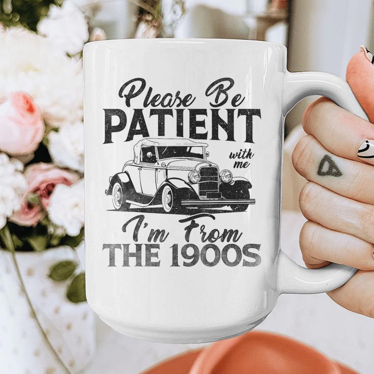Be Patient With Me I'm From The 1900s Cool Vintage Car Lover Graphic Print Coffee Mug
