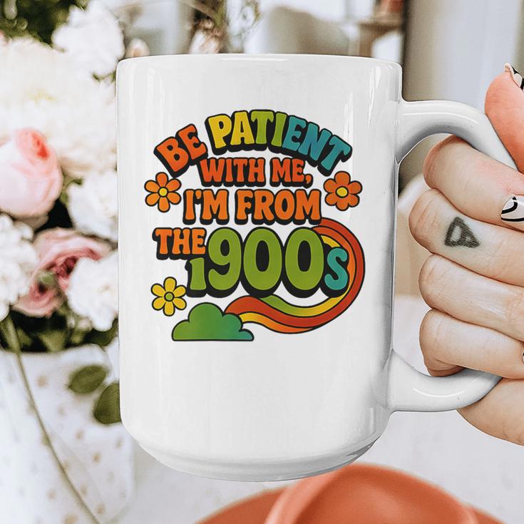 Be Patient With Me I'm From The 1900s Millennial Gen X Premium Graphic Print Coffee Mug