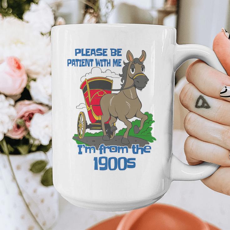 Patient With Me I'm From The 1900s Premium Graphic Print Coffee Mug