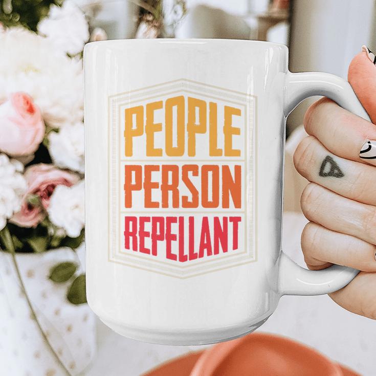 People Person Repellant Introvert Premium Graphic Print Coffee Mug People Person Repellant Introvert Premium Graphic Print Coffee Mug