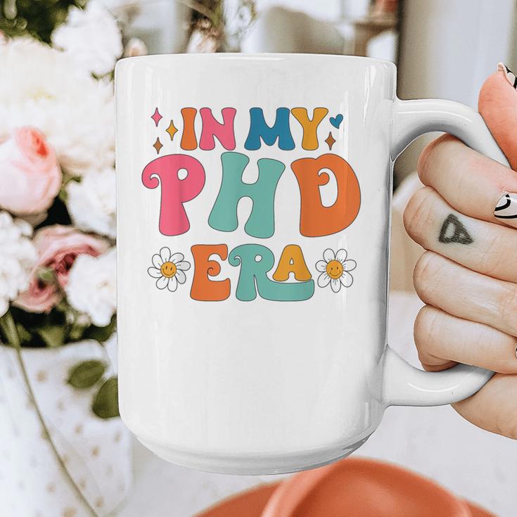 In My Phd Era Groovy Phd Graduation Future Doctor Graphic Print Coffee Mug