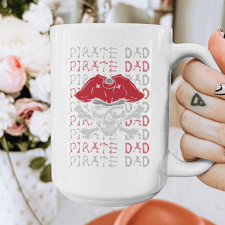 Pirate Dad Skull And Crossbones Tampa Gasparilla Captain Graphic Print Coffee Mug