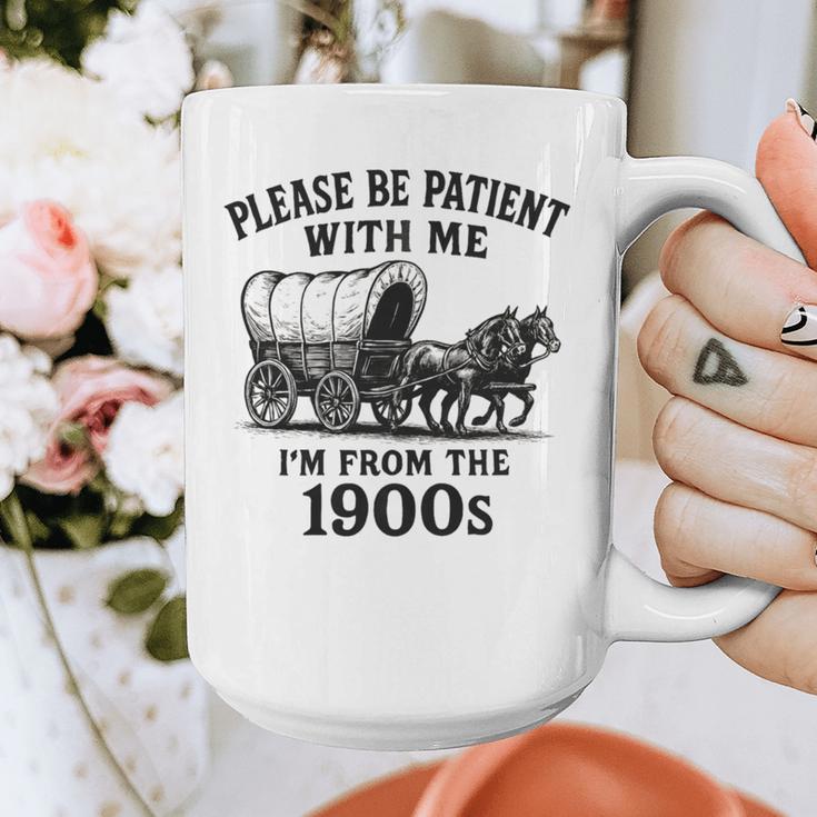 Please Be Patient With Me I'm From The 1900s Boomer Premium Tri-Blend Graphic Print Coffee Mug