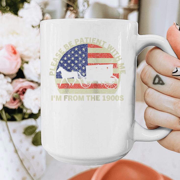 Please Be Patient With Me I'm From The 1900s Dad Vintage Raglan Baseball Tee Graphic Print Coffee Mug Please Be Patient With Me I'm From The 1900s Dad Vintage Raglan Baseball Tee Graphic Print Coffee Mug