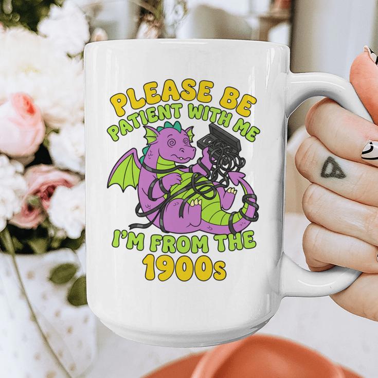 Please Be Patient I'm From The 1900s Dragon Men Women Graphic Print Coffee Mug