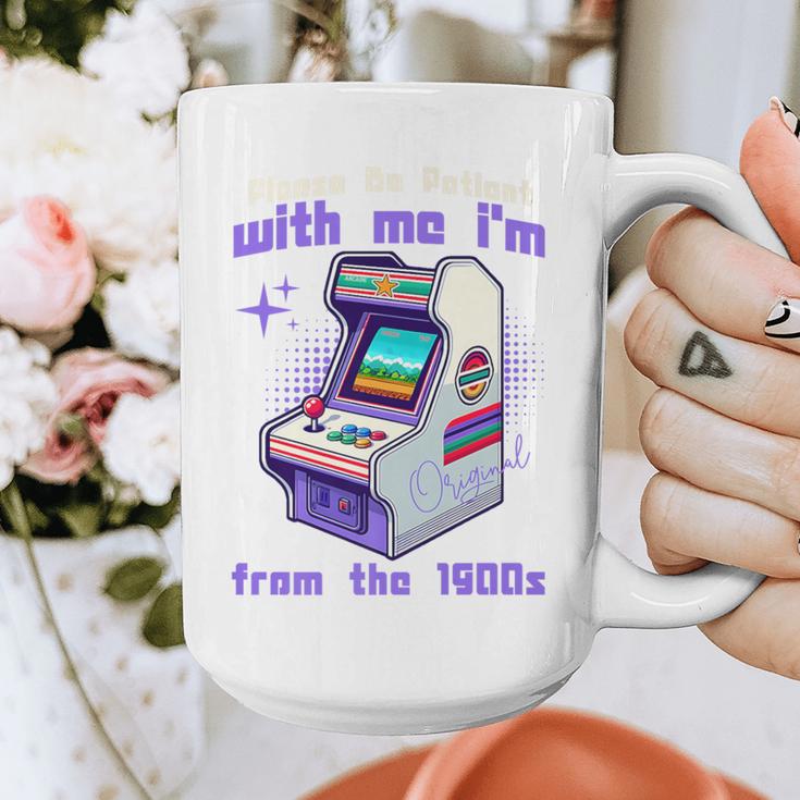 Please Be Patient With Me I'm From The 1900s Gamer Gaming Premium Graphic Print Coffee Mug Please Be Patient With Me I'm From The 1900s Gamer Gaming Premium Graphic Print Coffee Mug