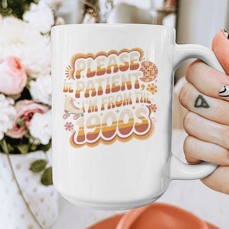 Please Be Patient I'm From The 1900s Groovy Women Premium Graphic Print Coffee Mug
