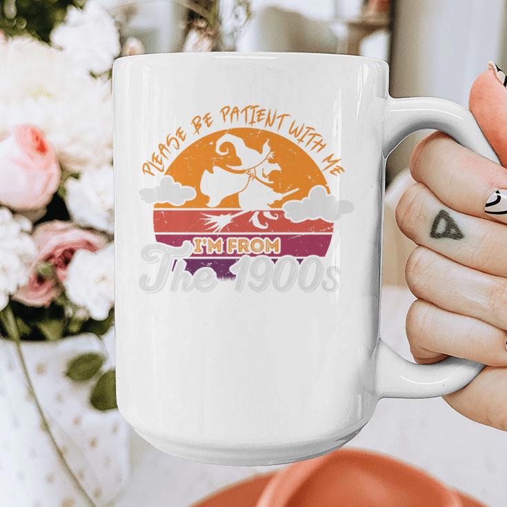 Please Be Patient With Me I'm From The 1900s Halloween Premium Graphic Print Coffee Mug
