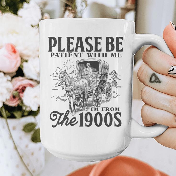 Please Be Patient I'm From The 1900s Horse Drawn Wagon Gifts Premium Graphic Print Coffee Mug Please Be Patient I'm From The 1900s Horse Drawn Wagon Gifts Premium Graphic Print Coffee Mug