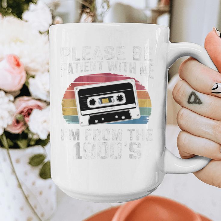 Please Be Patient With Me I'm From The 1900s Retro 90s Graphic Print Coffee Mug