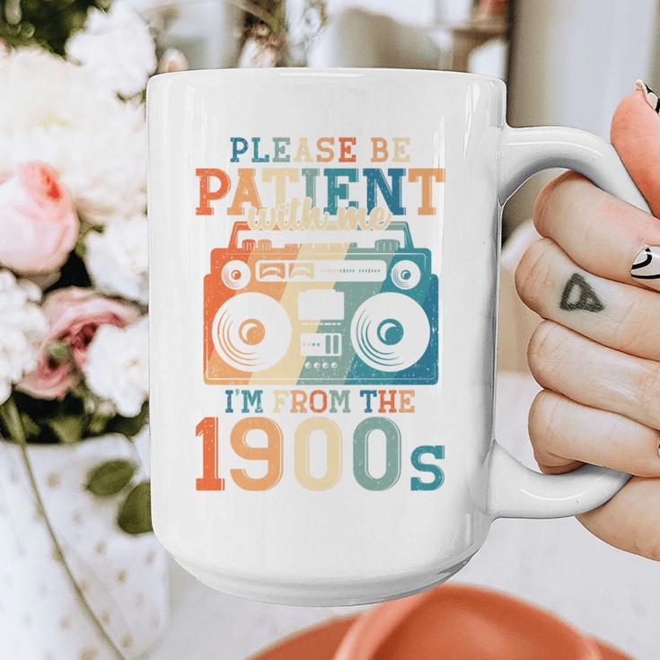 Please Be Patient With Me I'm From The 1900s Retro 90s Dad Premium Graphic Print Coffee Mug Please Be Patient With Me I'm From The 1900s Retro 90s Dad Premium Graphic Print Coffee Mug