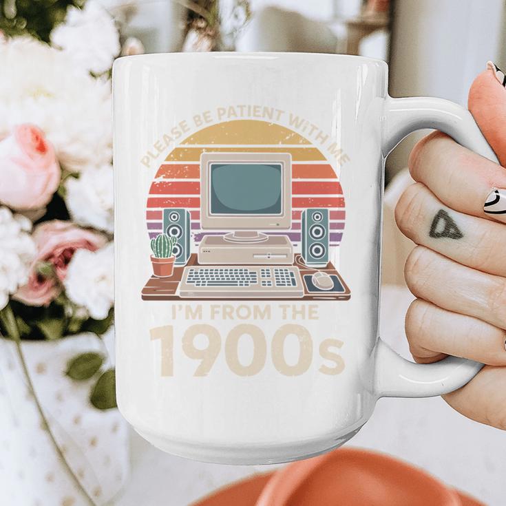 Please Be Patient I'm From The 1900s Retro Computer Geek PC Graphic Print Coffee Mug