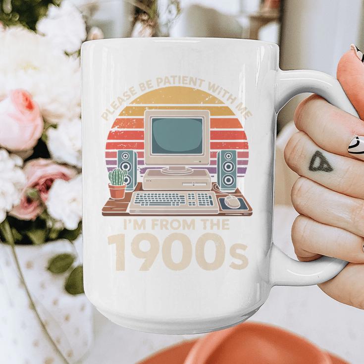 Please Be Patient I'm From The 1900s Retro Computer Geek PC Premium Graphic Print Coffee Mug Please Be Patient I'm From The 1900s Retro Computer Geek PC Premium Graphic Print Coffee Mug