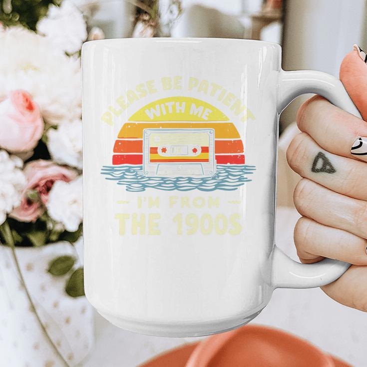 Please Be Patient With Me I'm From The 1900s Shirt Men Women Premium Tri-Blend Graphic Print Coffee Mug