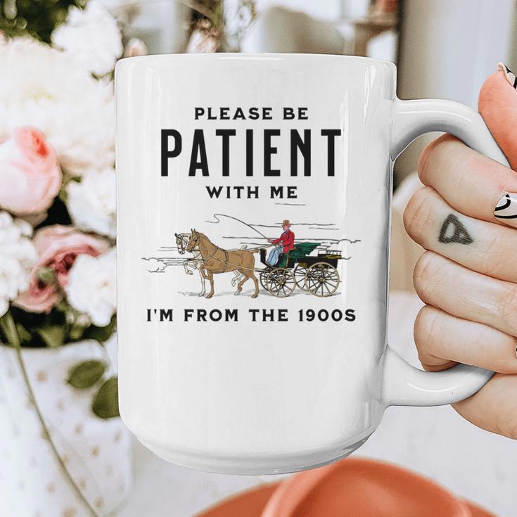 Please Be Patient I'm From The 1900s Vintage Graphic Print Coffee Mug