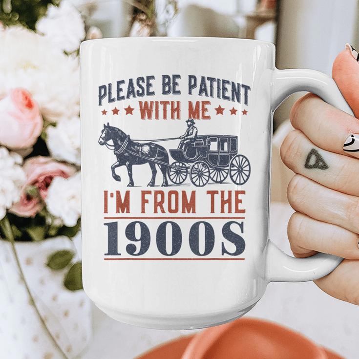 Please Be Patient I'm From The 1900s Vintage Dad Graphic Print Coffee Mug