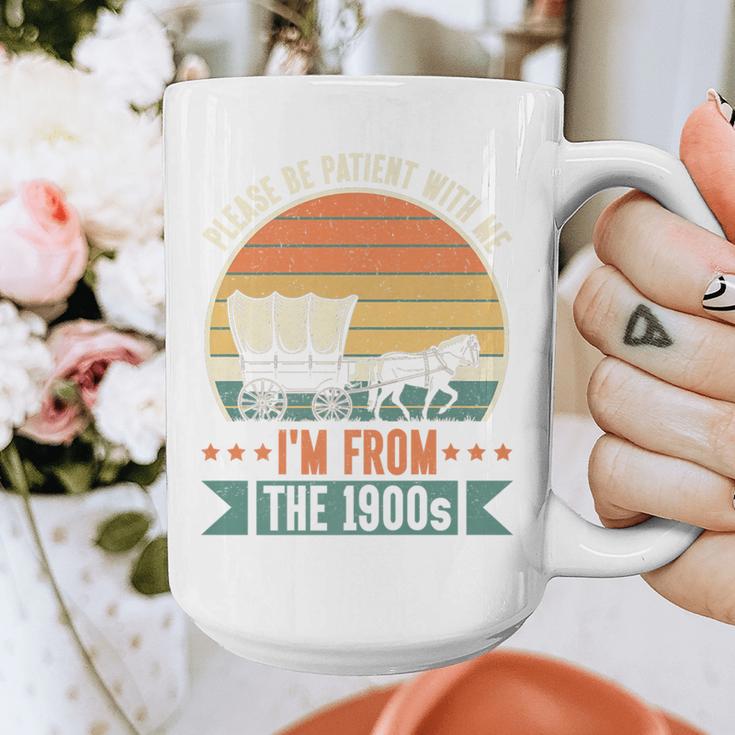 Please Be Patient With Me I'm From The 1900s Vintage Humor Premium Graphic Print Coffee Mug Please Be Patient With Me I'm From The 1900s Vintage Humor Premium Graphic Print Coffee Mug