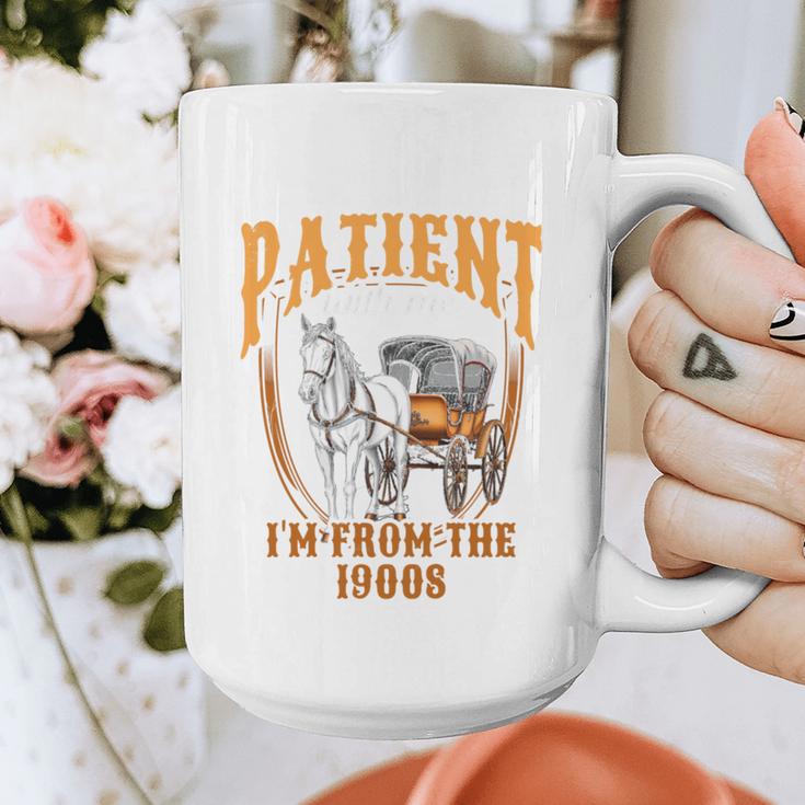 Please Be Patient With Me I'm From The 1900s Vintage Lover Graphic Print Coffee Mug