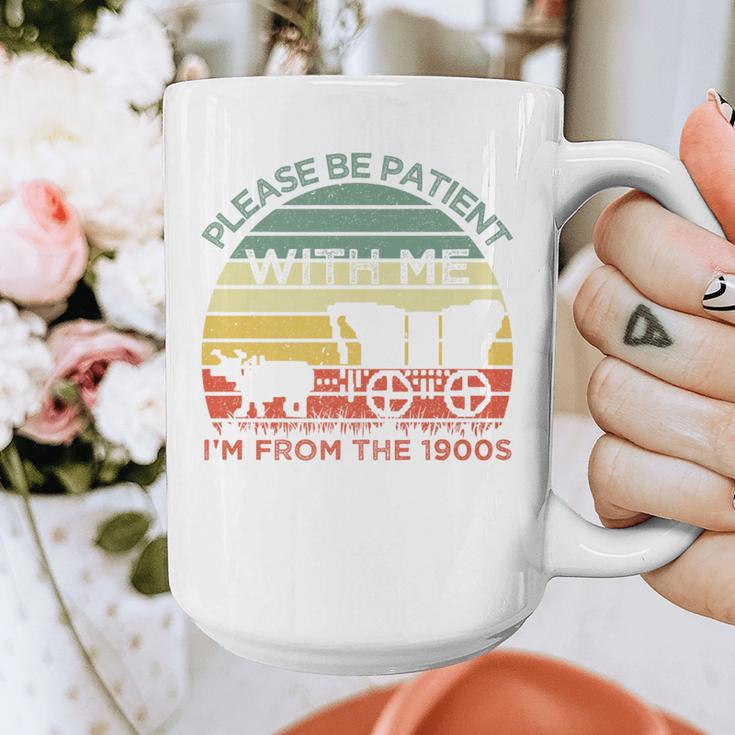 Please Be Patient With Me I'm From The 1900s Vintage Sunset Premium Graphic Print Coffee Mug Please Be Patient With Me I'm From The 1900s Vintage Sunset Premium Graphic Print Coffee Mug