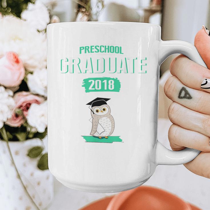 Pre K Graduation Shirt Cute Graduate 2018 Wise Owl Graphic Print Coffee Mug