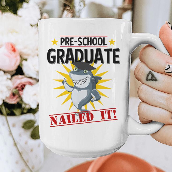 Pre K Nailed It Shirt 2019 Shark Graduation TShirt Graphic Print Coffee Mug