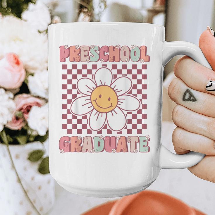 Preschool Graduation Graduate Cute Groovy Last Day Of Pre K Graphic Print Coffee Mug