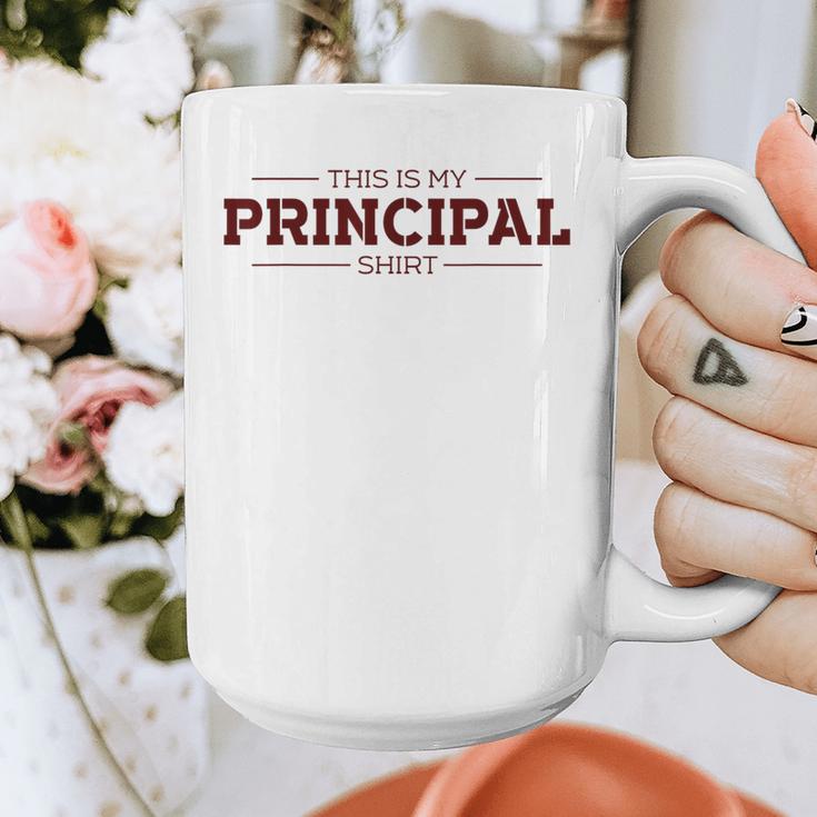 This Is My Principal Shirt Graduation T-Shirt Graphic Print Coffee Mug