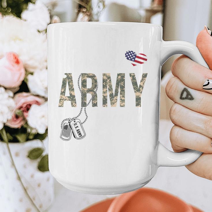 Proud Army Mom Army Graduation Mom US Army Mom Graphic Print Coffee Mug