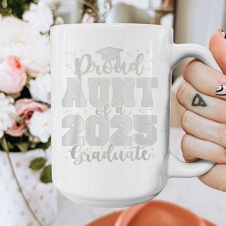 Proud Aunt Of a 2025 Graduate Grad Prom Senior Graduation Premium Tri-Blend Graphic Print Coffee Mug