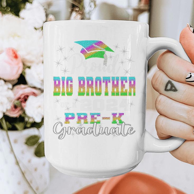 Proud Big Brother Of PreK School Graduate 2024 Graduation Premium Graphic Print Coffee Mug