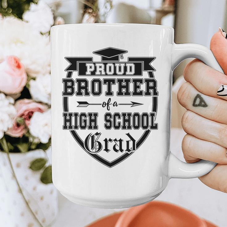 Proud Brother Of a High School Grad Senior Graduation Shirt Graphic Print Coffee Mug