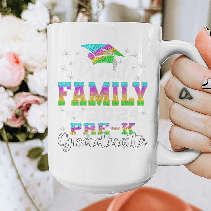 Proud Family Of PreK School Graduate 2024 Graduation Family Premium Graphic Print Coffee Mug