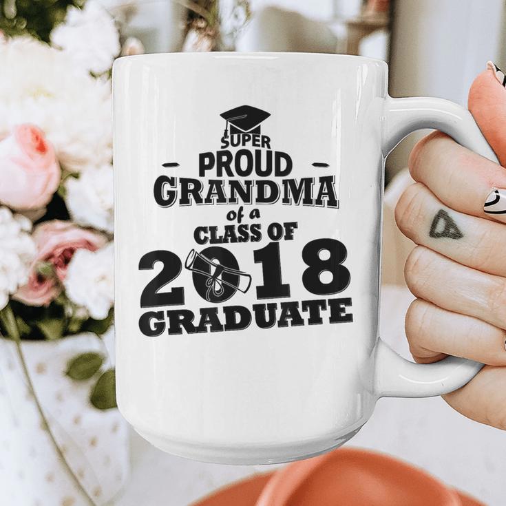 Proud Grandma Of A Class Of 2018 Tee Graduate Graduation Z1 Graphic Print Coffee Mug