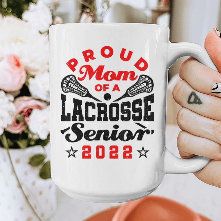 Proud Mom Of a Lacrosse Senior 2022 Graduation Graphic Print Coffee Mug