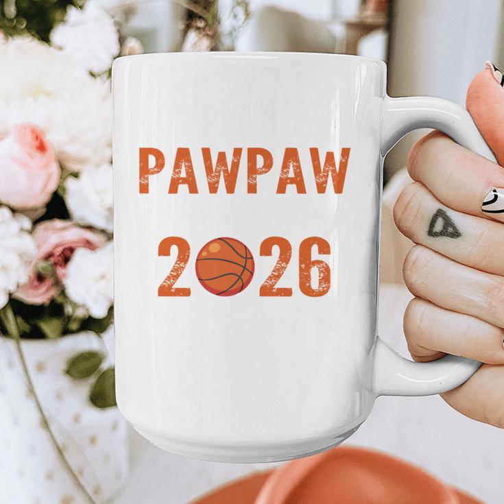Proud PAW PAW Of 2026 Senior Basketball Student Graduation Graphic Print Coffee Mug