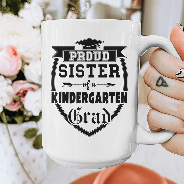 Proud Sister Of a Kindergarten Grad Graduation Shirt Graphic Print Coffee Mug
