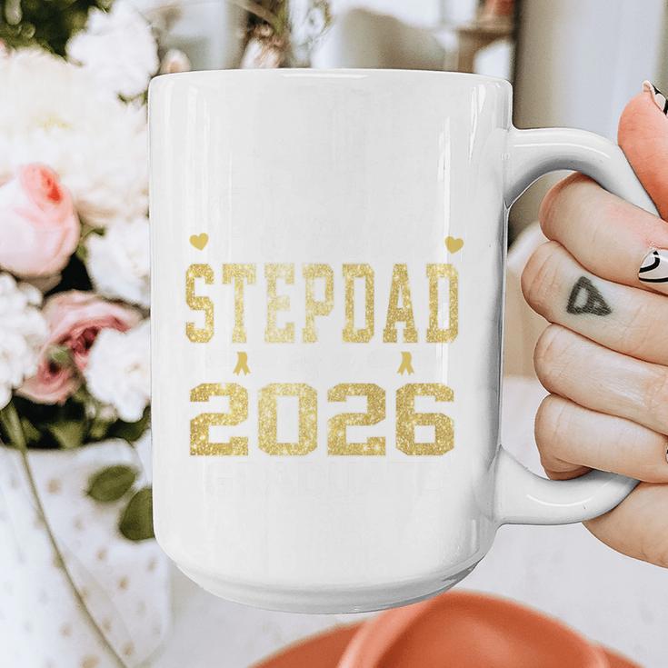 Proud Stepdad Of A 2026 Graduate Class Of Graduation Premium Tri-Blend Graphic Print Coffee Mug