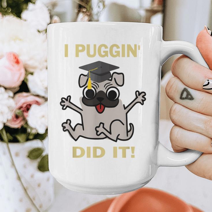 I Puggin' Did It Best Men Women Graduation T-Shirt Graphic Print Coffee Mug